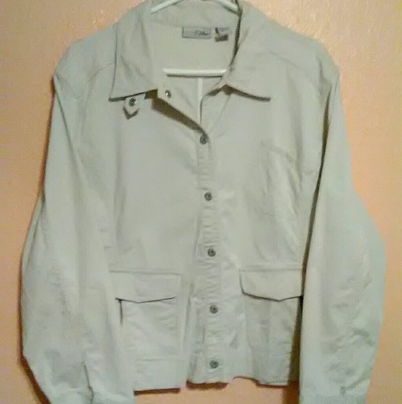 Chico's Platinum Jackets & Blazers - Chico Platinum tan jacket